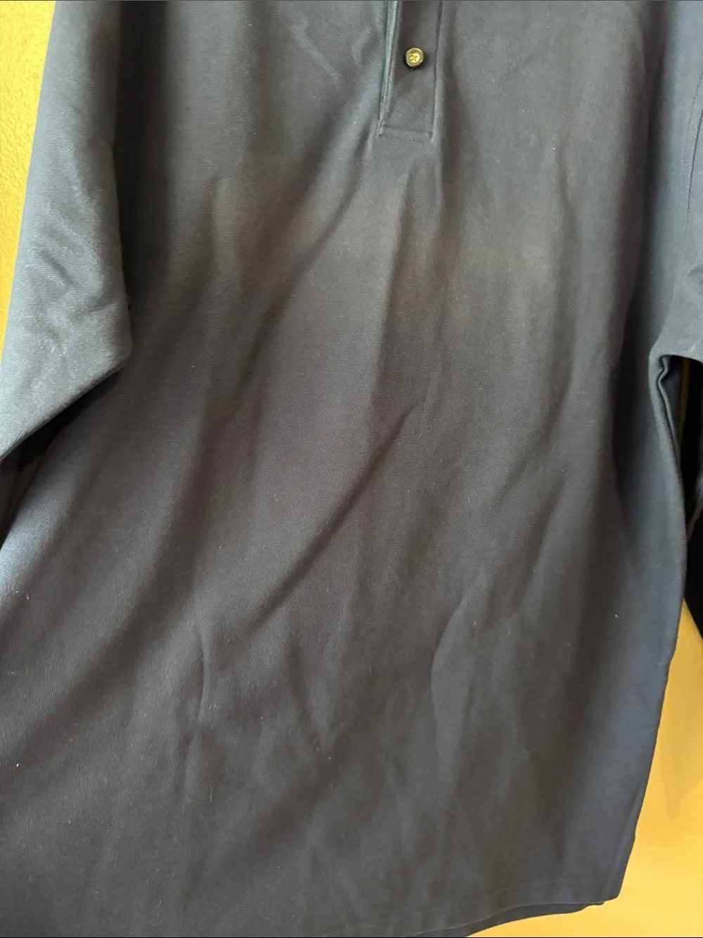 Jos. A. Bank Navy Long-Sleeve Polo Shirt